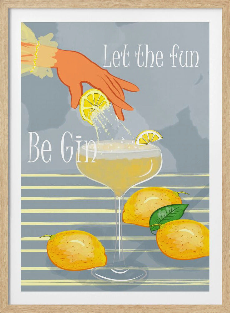 Laat de lol gin zijn | Poster
