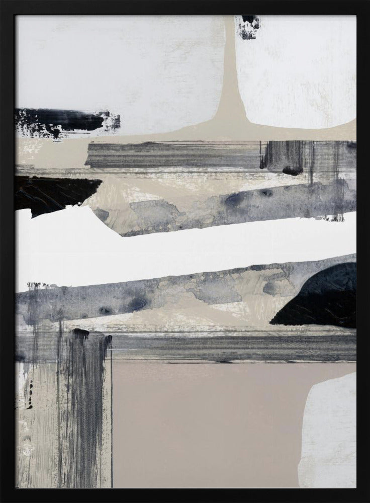 Neutrale geometrische abstractie | Poster