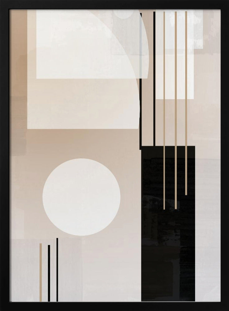 Minimalistische geometrie | Poster