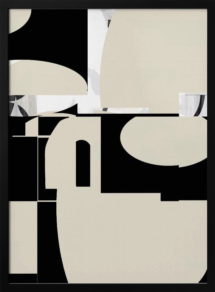 Geassembleerde abstractie | Poster