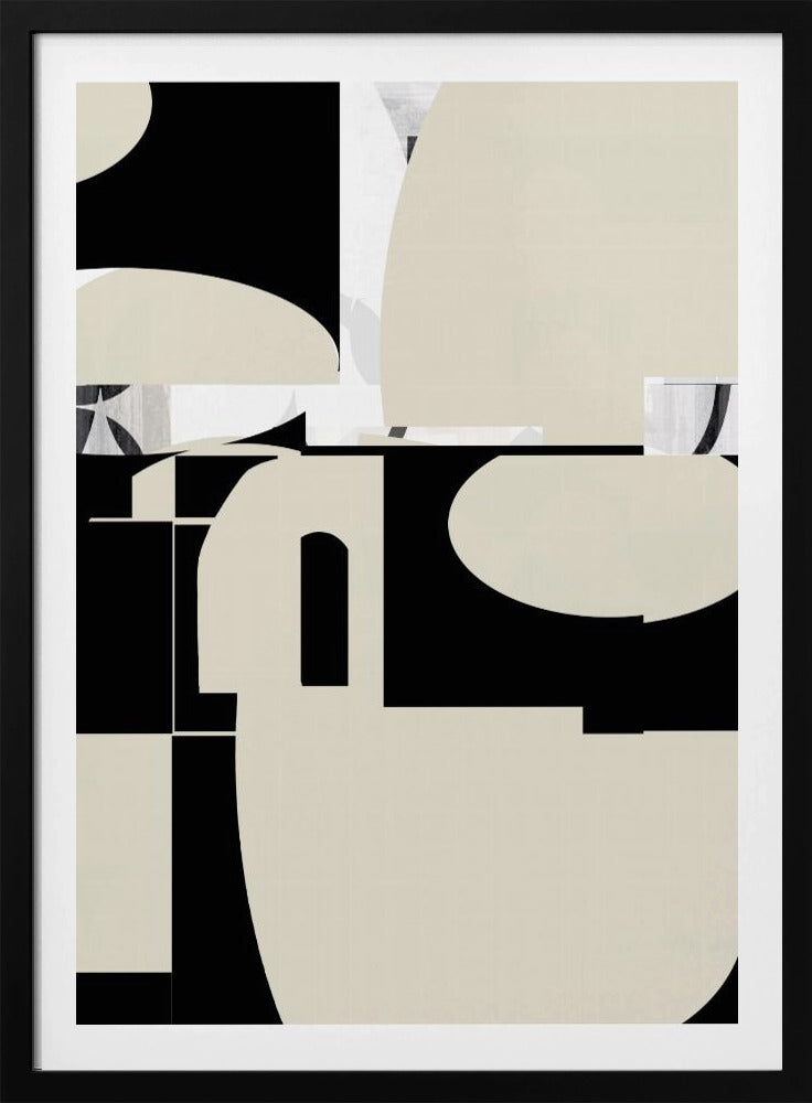 Geassembleerde abstractie | Poster