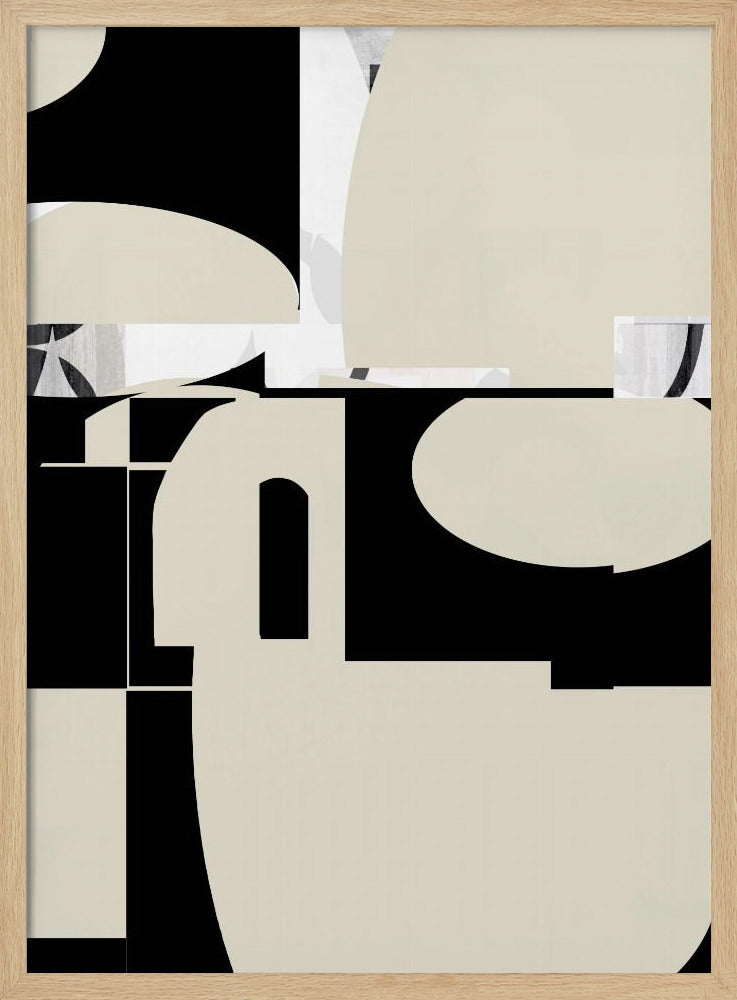 Geassembleerde abstractie | Poster