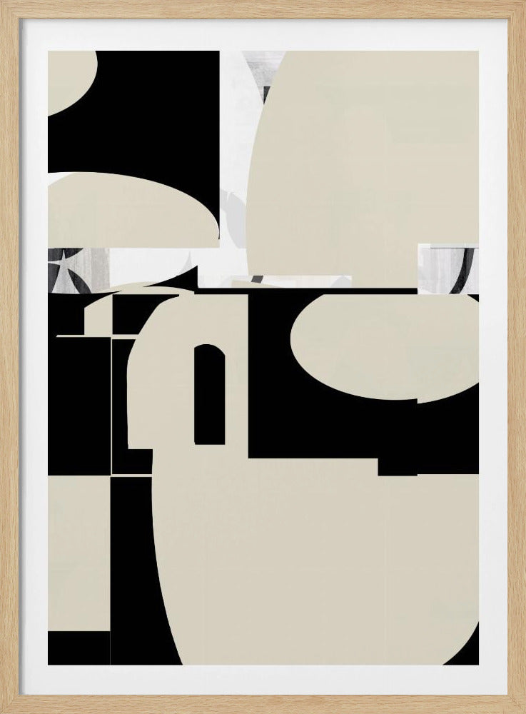 Geassembleerde abstractie | Poster