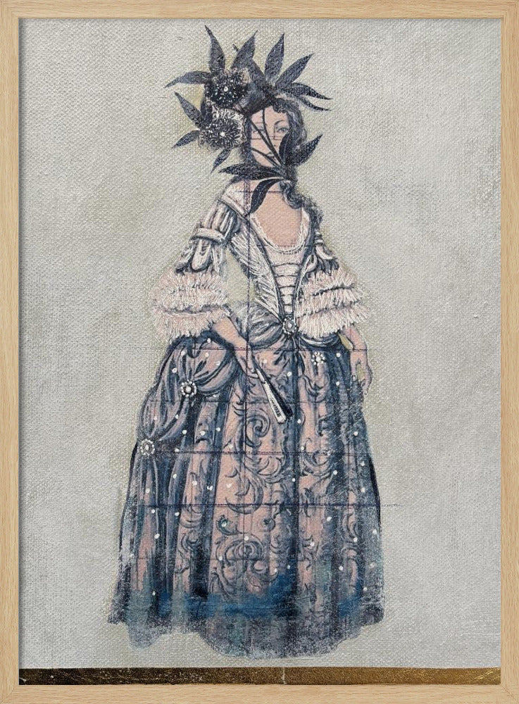 Gesluierde elegantie | Poster