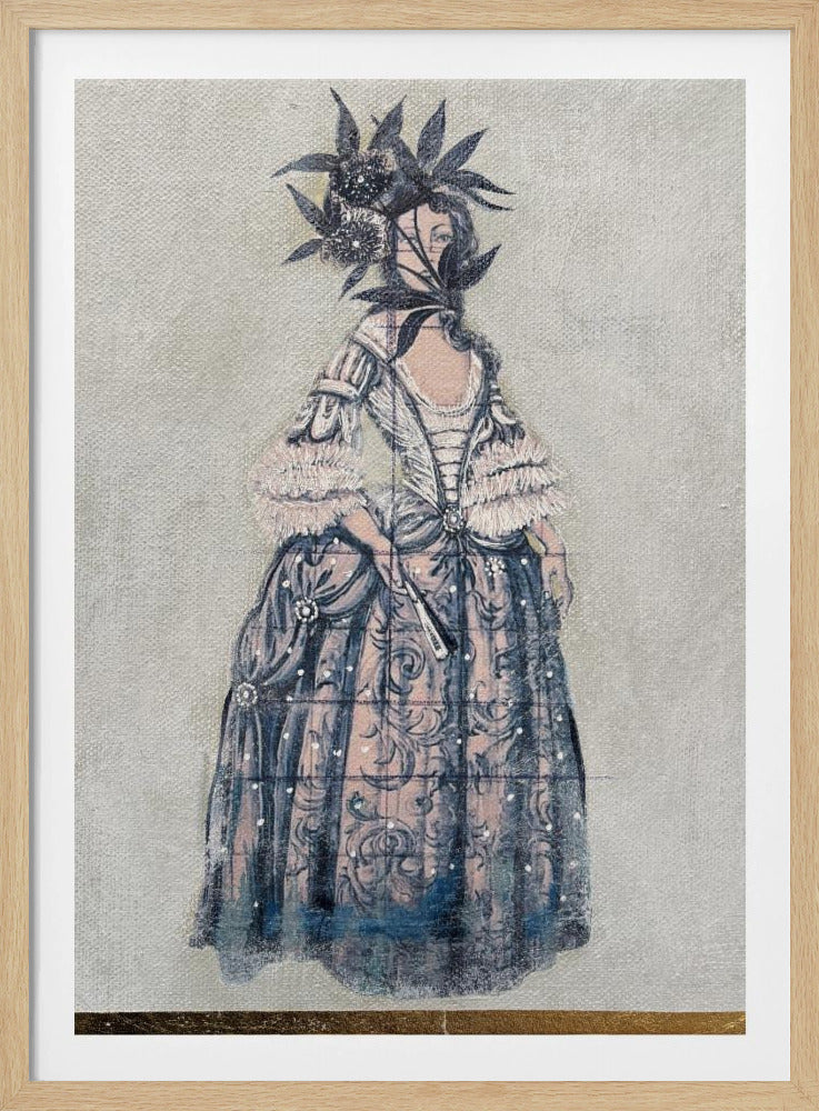 Gesluierde elegantie | Poster