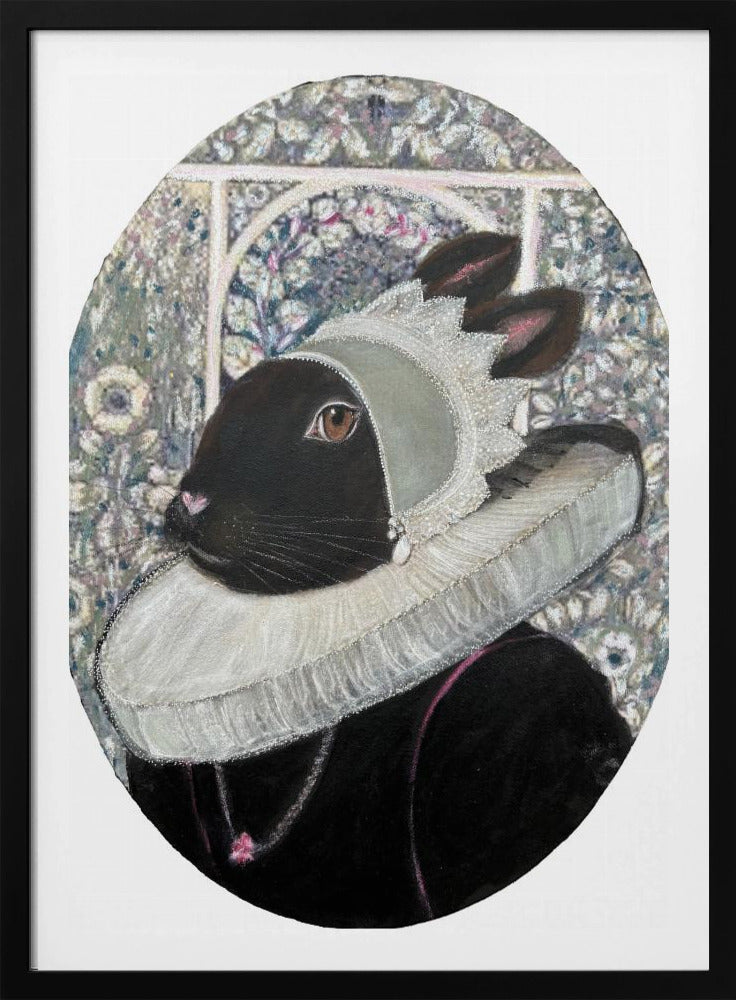 Koninklijk Konijnenportret | Poster