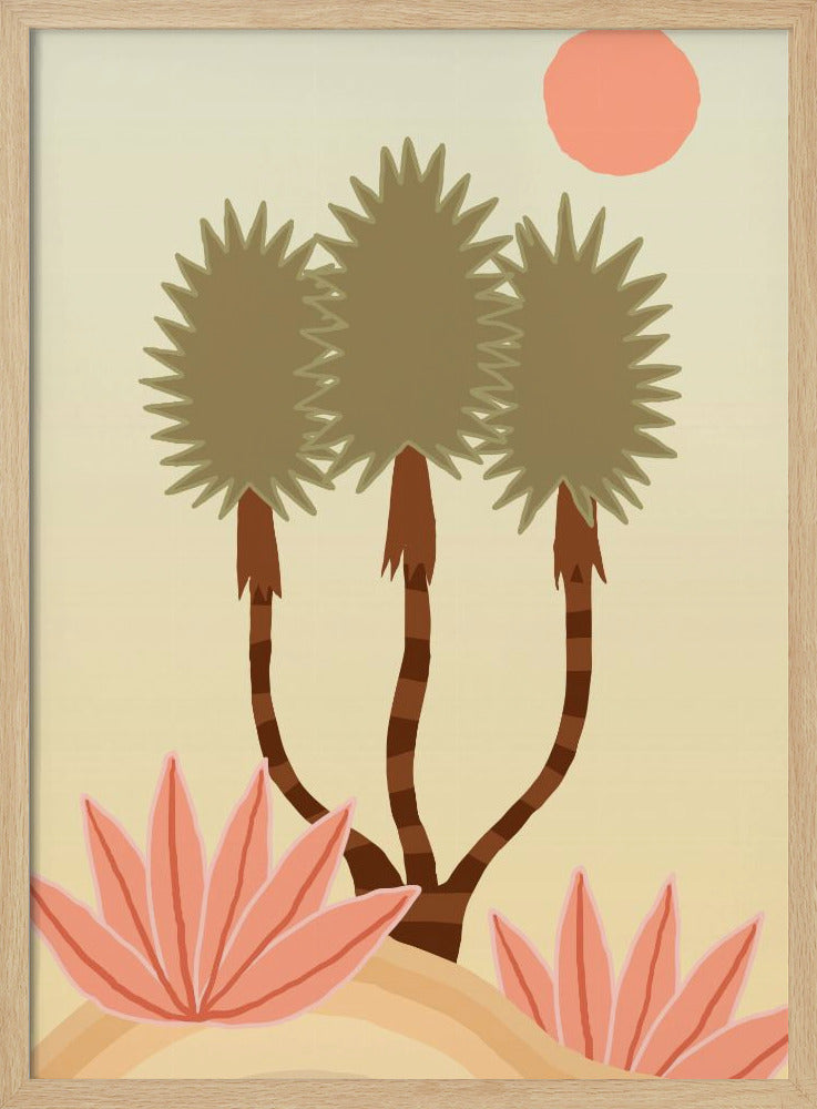 Palmen 01 | Poster