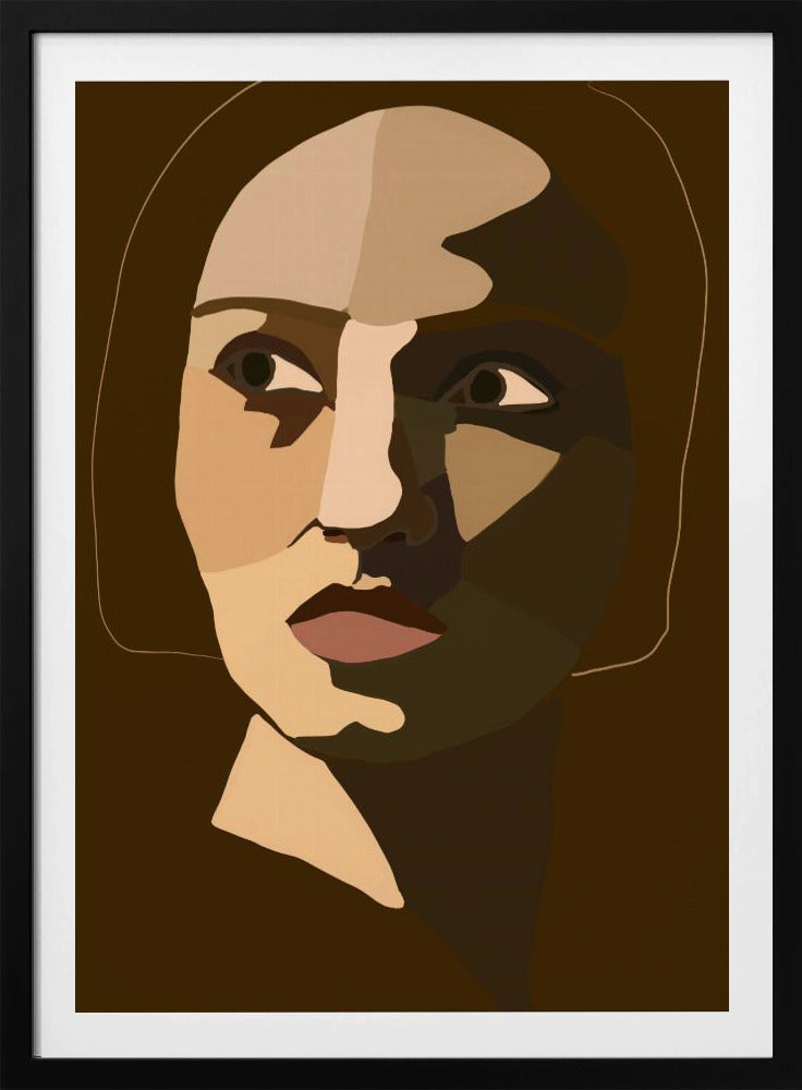 Portret van een vrouw | Poster