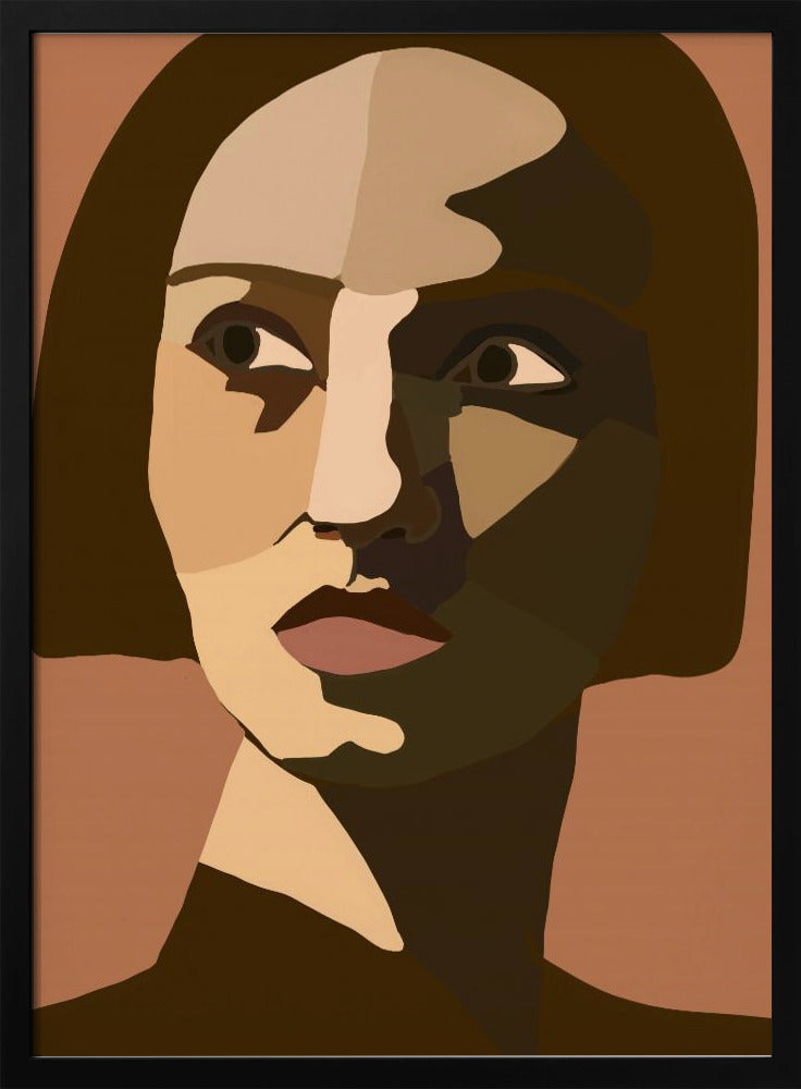 Portret van dame | Poster