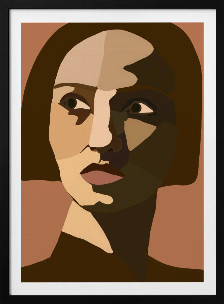 Portret van dame | Poster