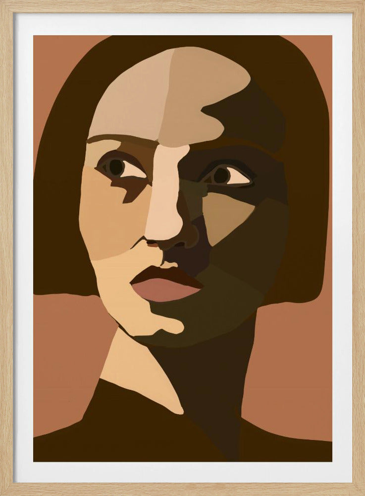 Portret van dame | Poster