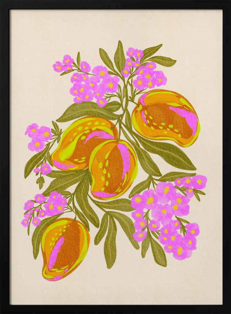 Levendige Mango's | Poster