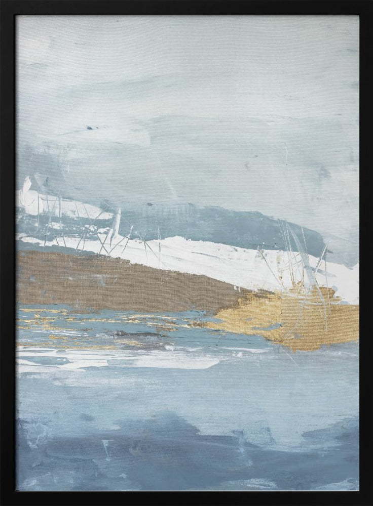 Gouden Mist Horizon | Poster