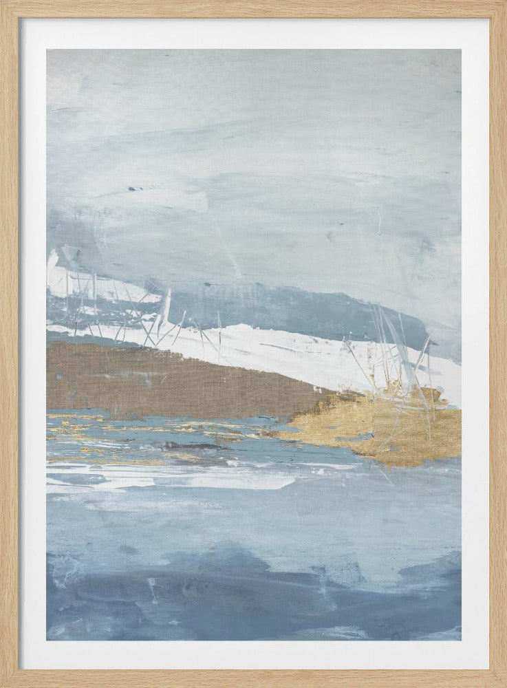 Gouden Mist Horizon | Poster