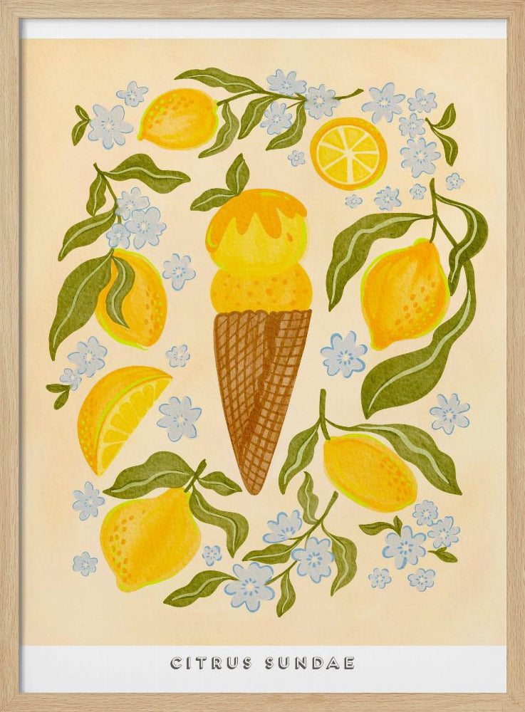 Citrusijscoupe | Poster