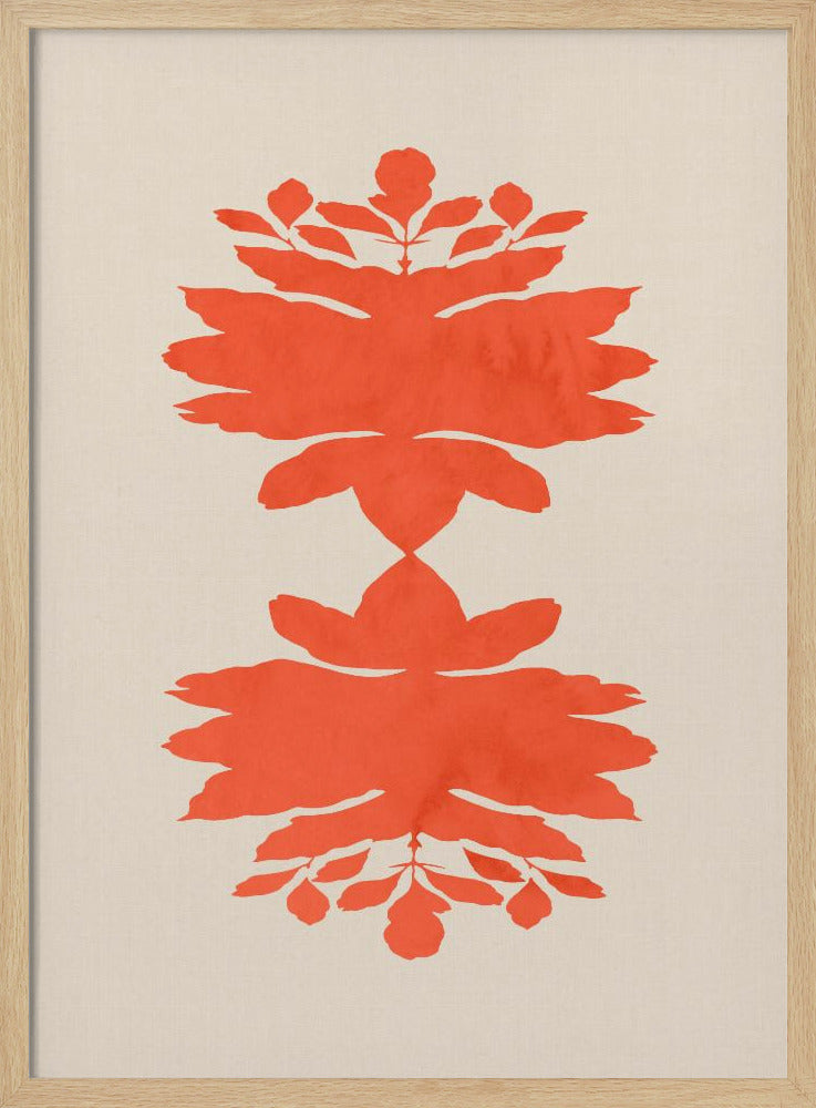 Symmetrische bloei | Poster