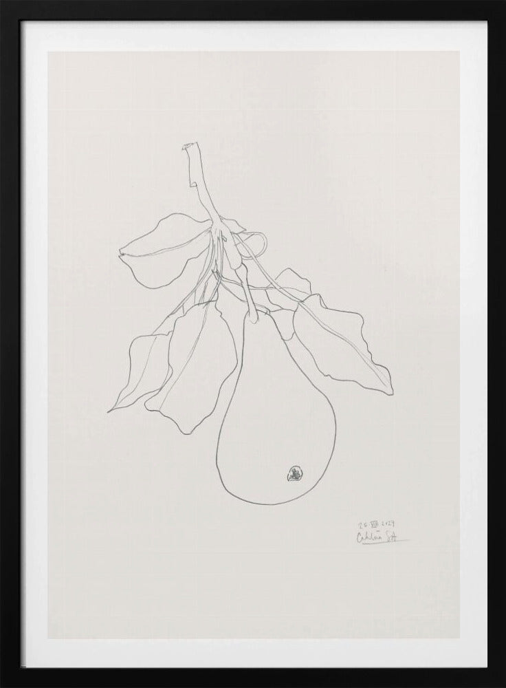 Elegante Peer Schets | Poster