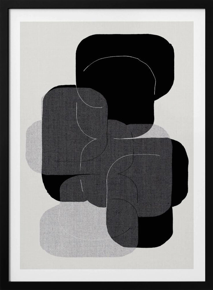 Monochrome lagen | Poster