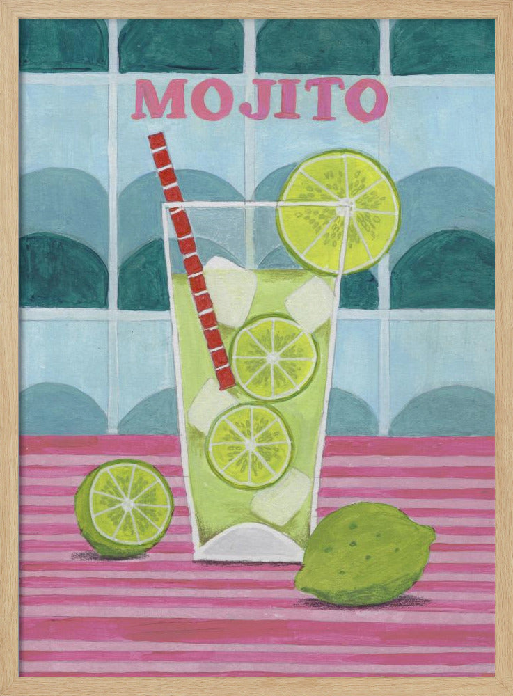 Glass of Mjito | Poster