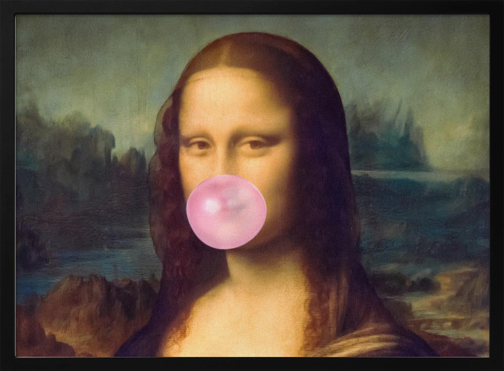 Mona Lisa Bubblegum | Poster