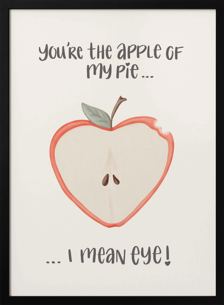 Appel van mijn oog | Poster