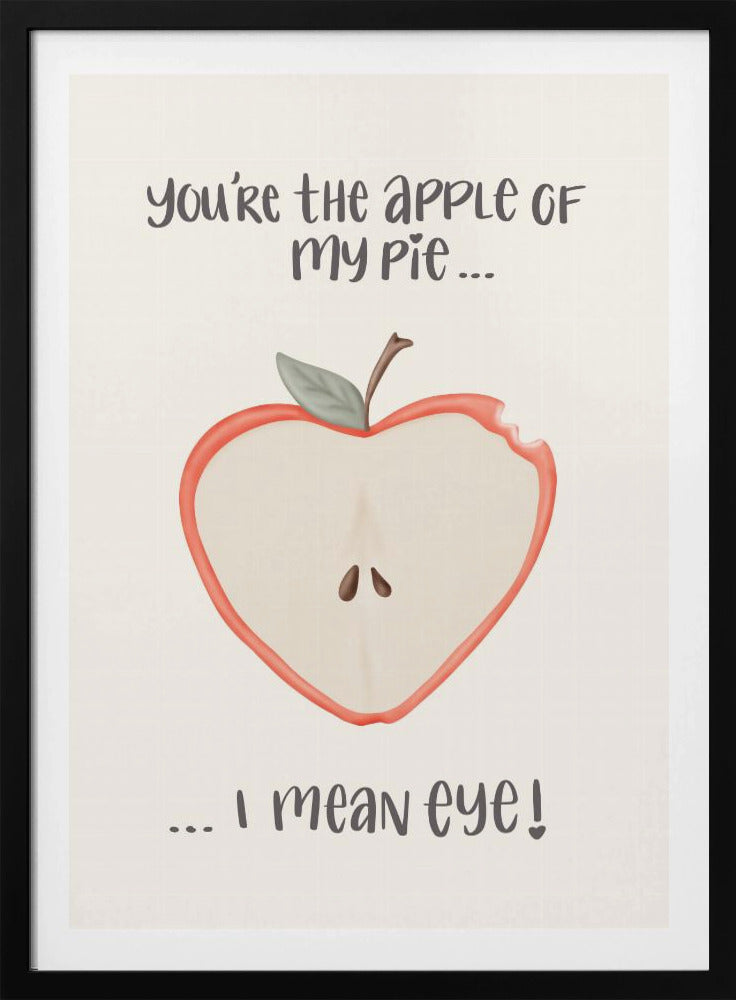 Appel van mijn oog | Poster