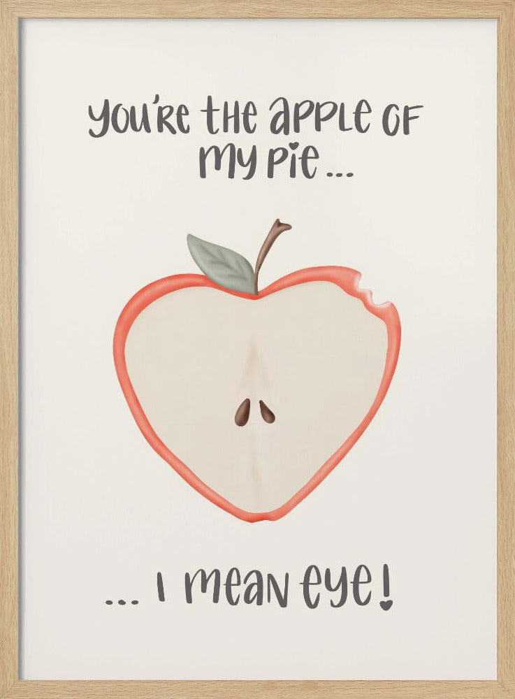 Appel van mijn oog | Poster
