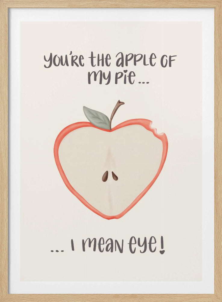 Appel van mijn oog | Poster