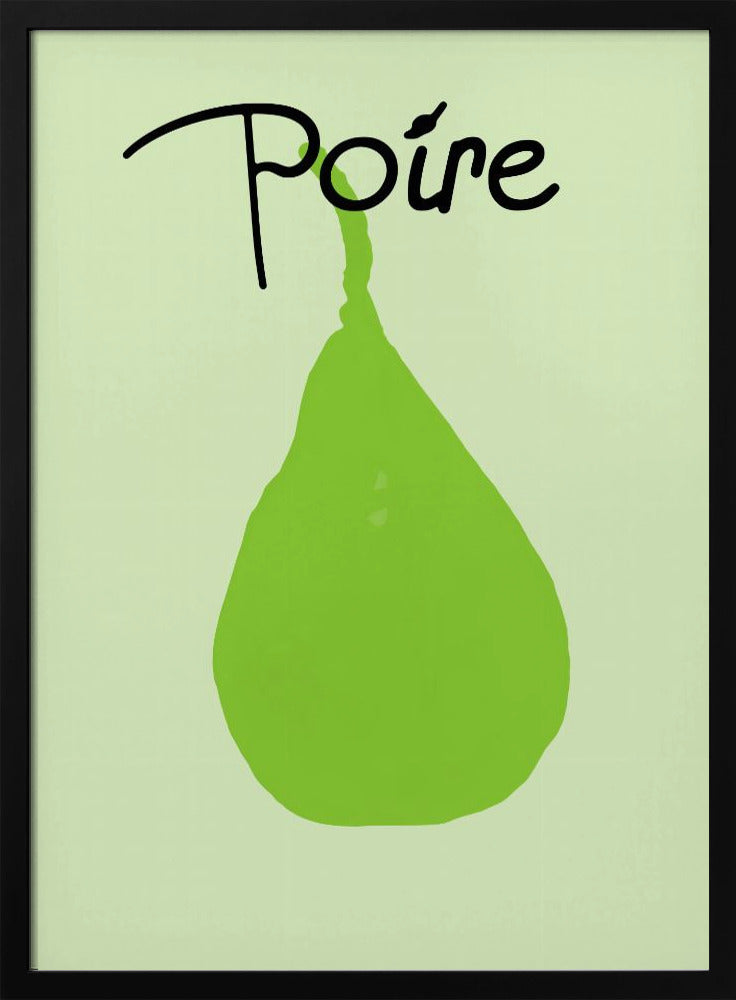 Groene Perengenot | Poster