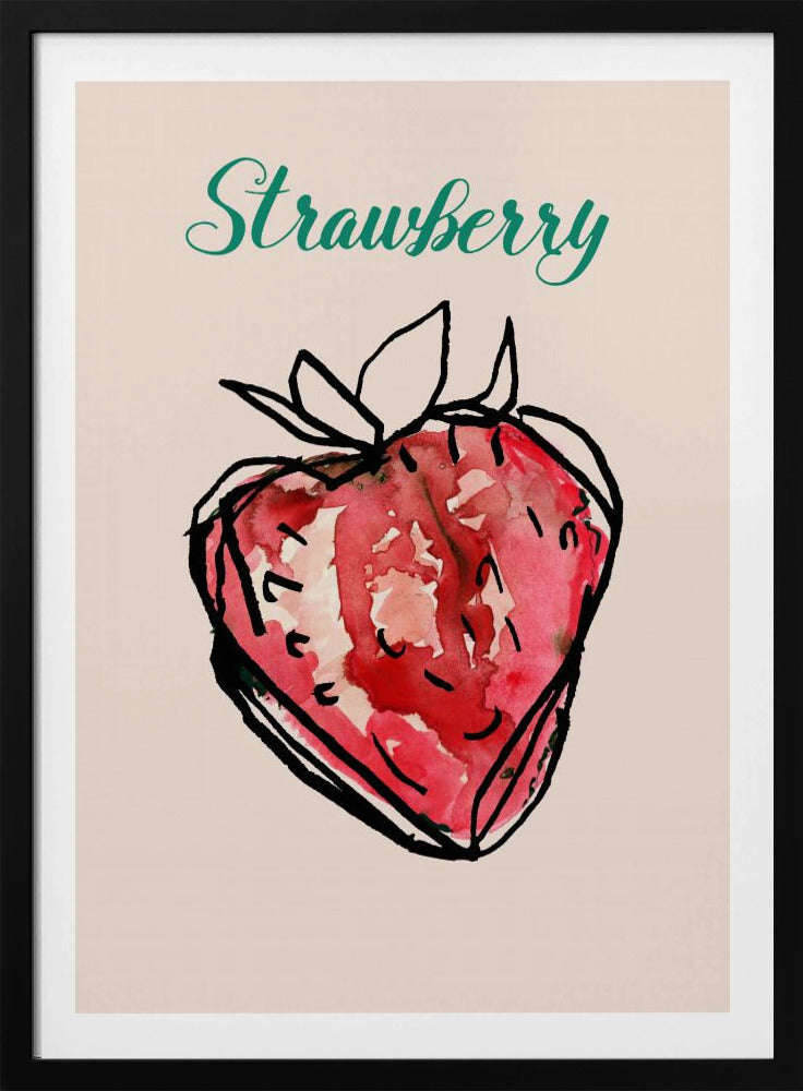 Aardbeiencharme | Poster