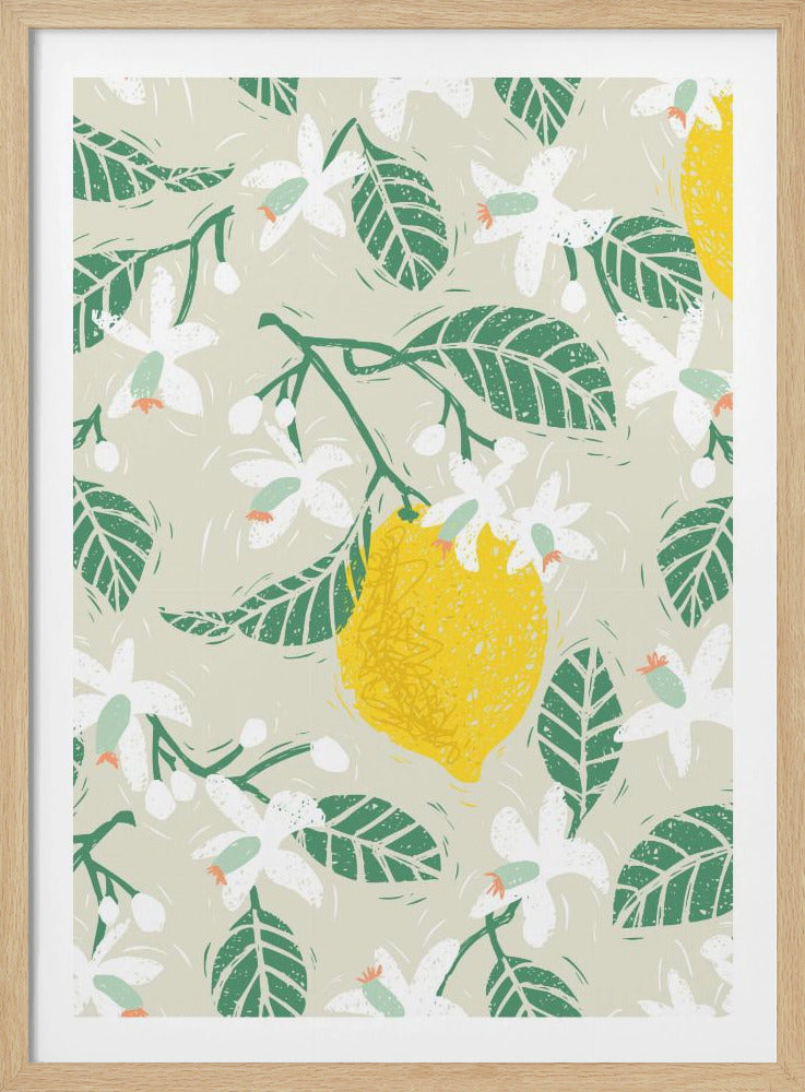 Citroenbloesem | Poster