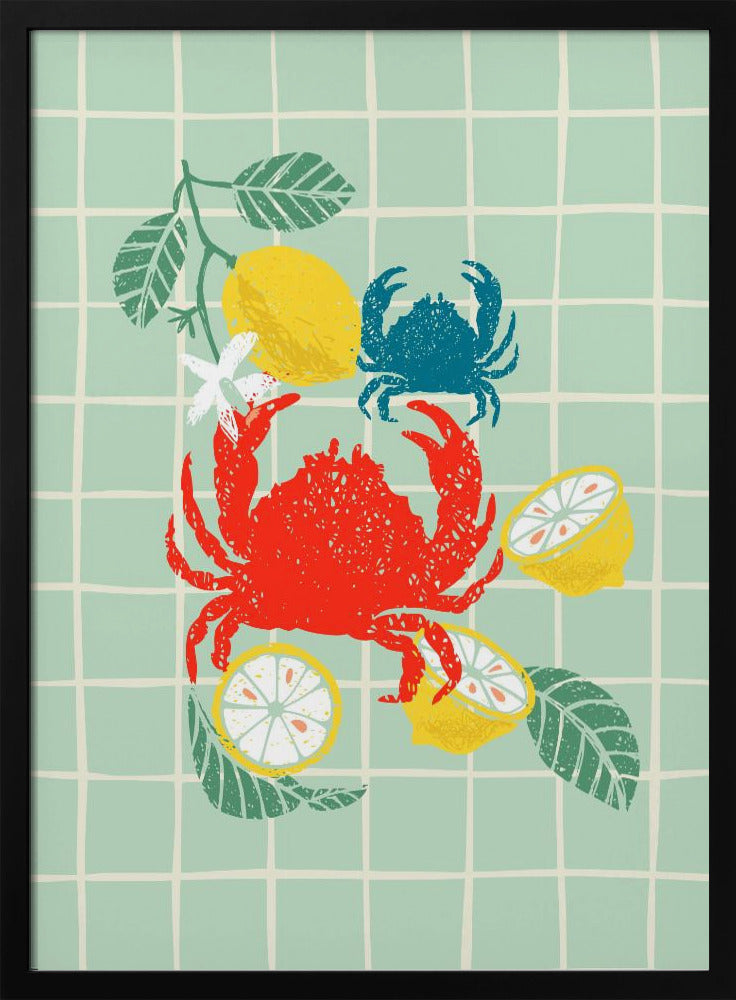 Dans van krab en citrus | Poster