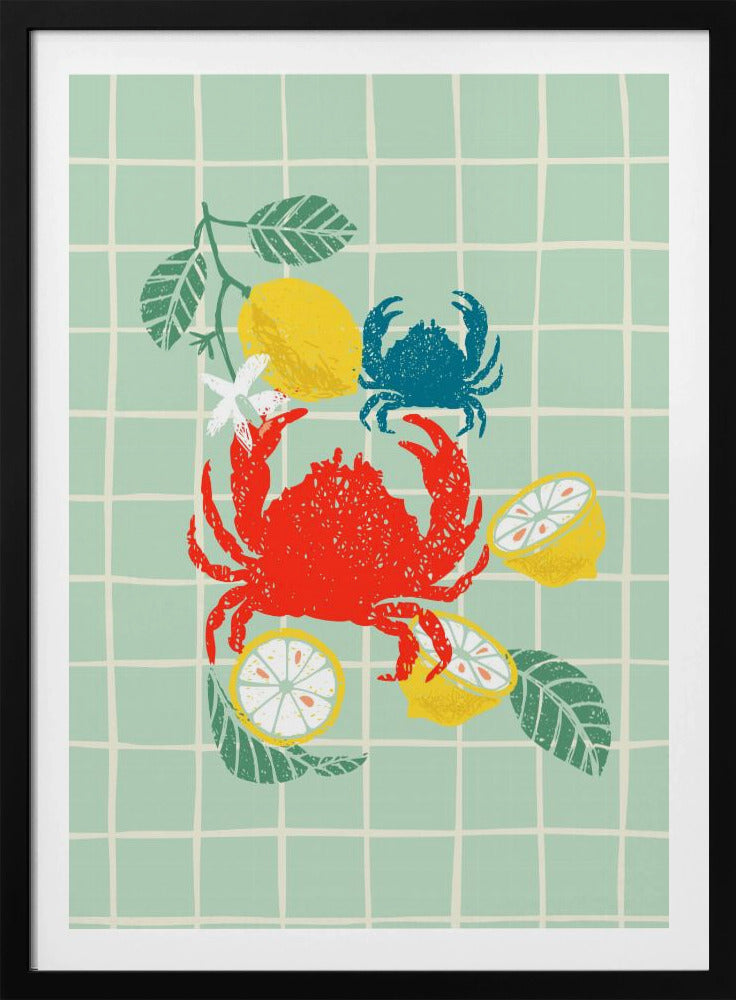 Dans van krab en citrus | Poster