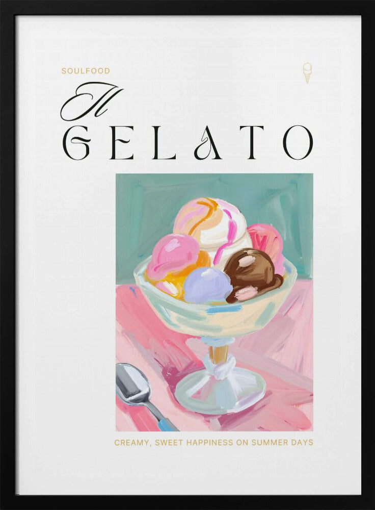 Gelato-ijsje | Poster