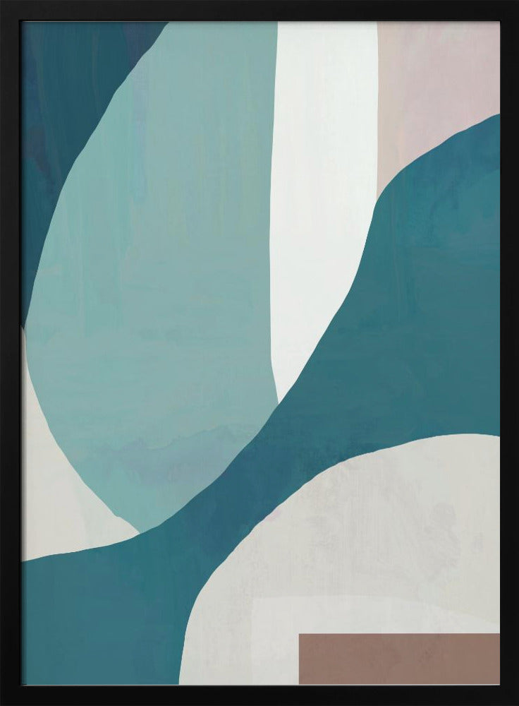 Vloeiende golven | Poster