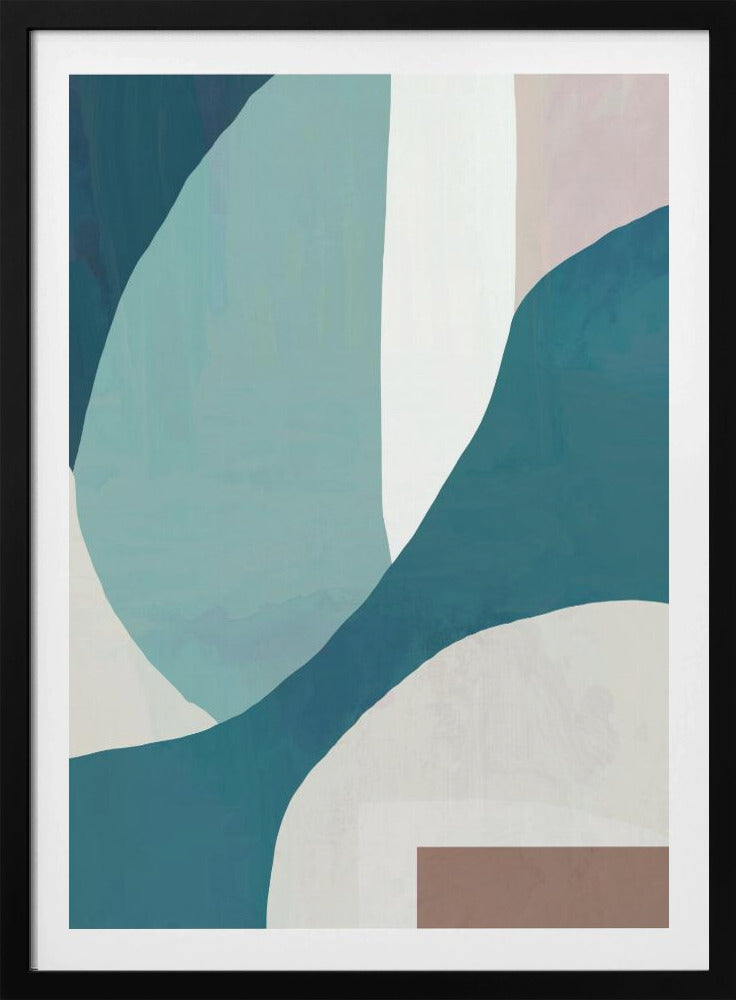 Vloeiende golven | Poster