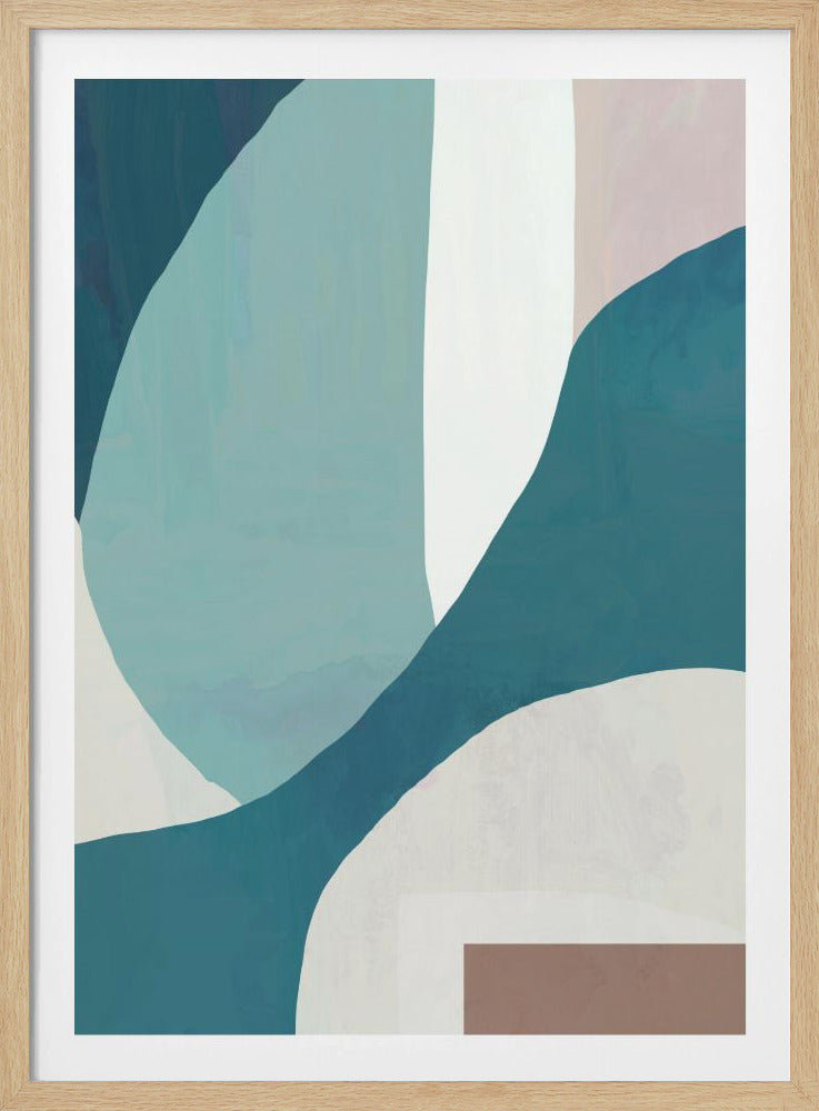 Vloeiende golven | Poster