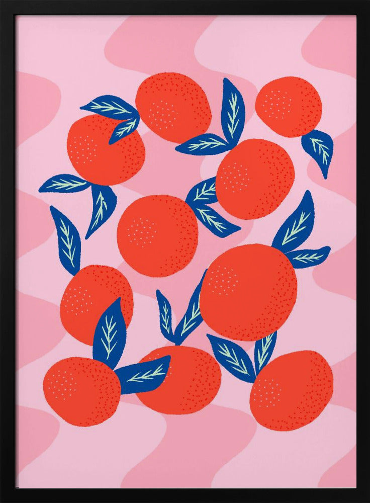 Levendige mandarijnen | Poster