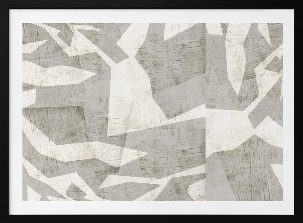Geometrische patronen met een textuur | Poster