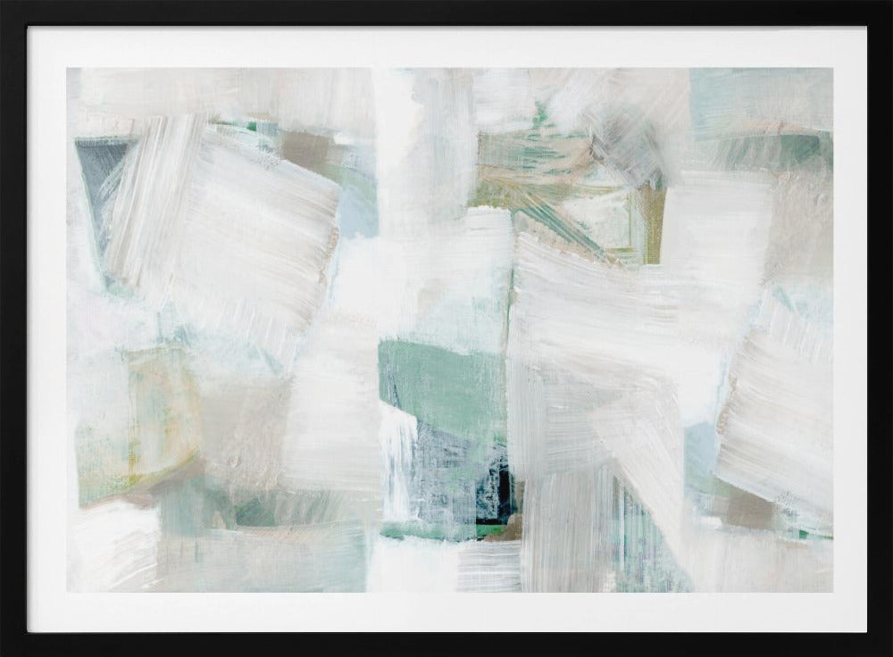Whispers of White and Blue | Poster