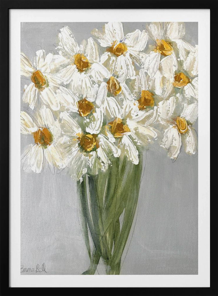 Delicate Bouquet of Daisies | Poster