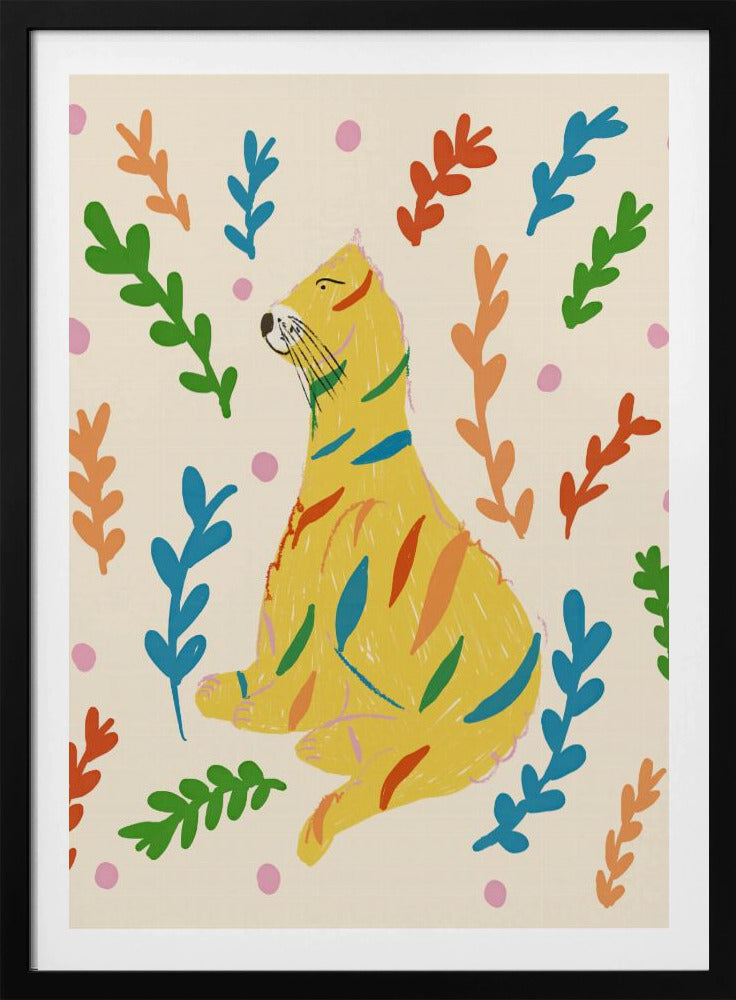 Kleurrijke berendans | Poster