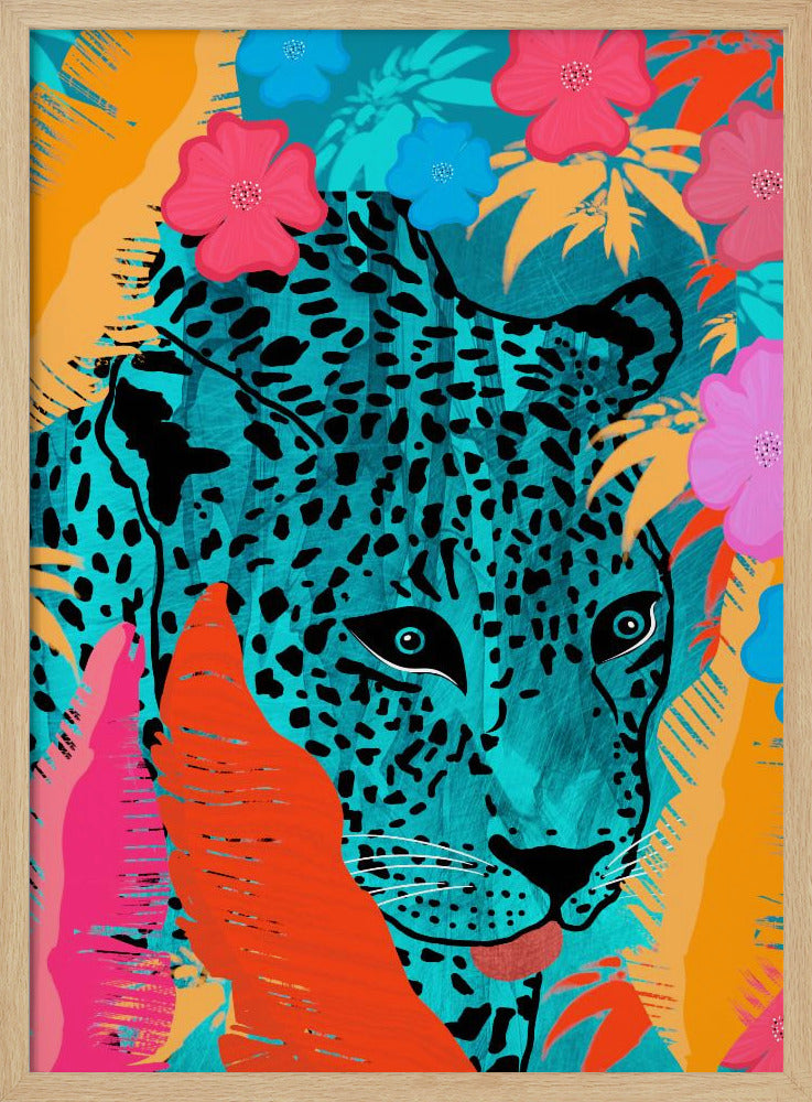 Kleurrijke jungle | Poster