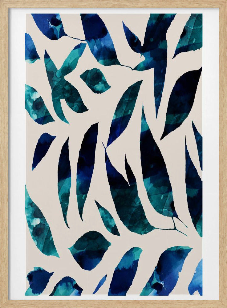 Indigo bladval | Poster