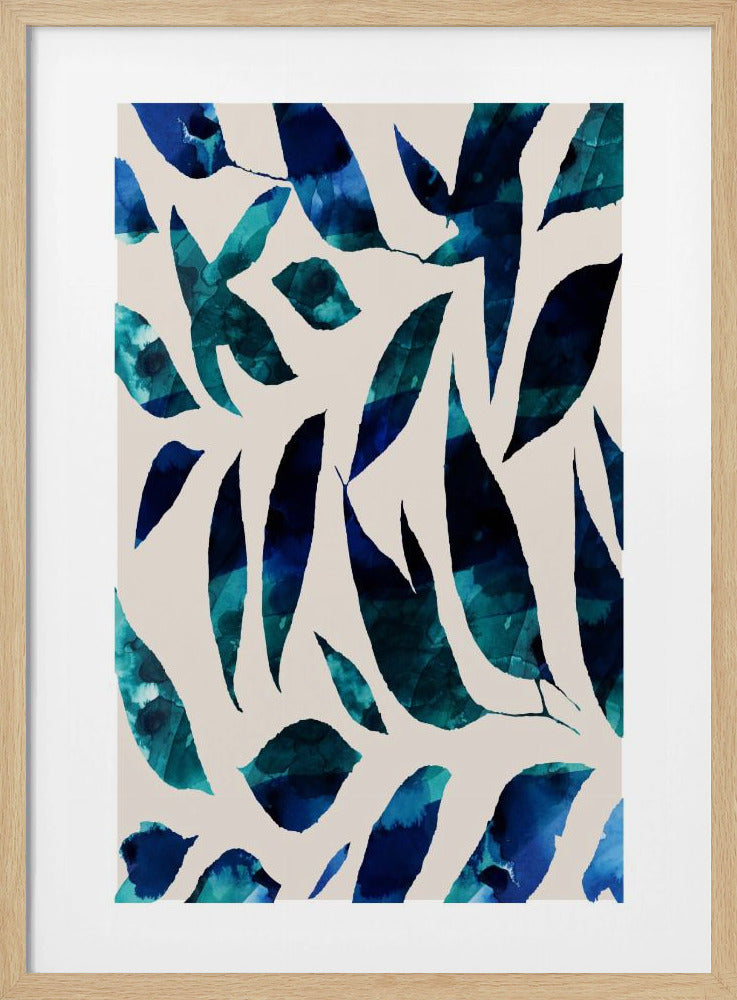 Indigo bladval | Poster