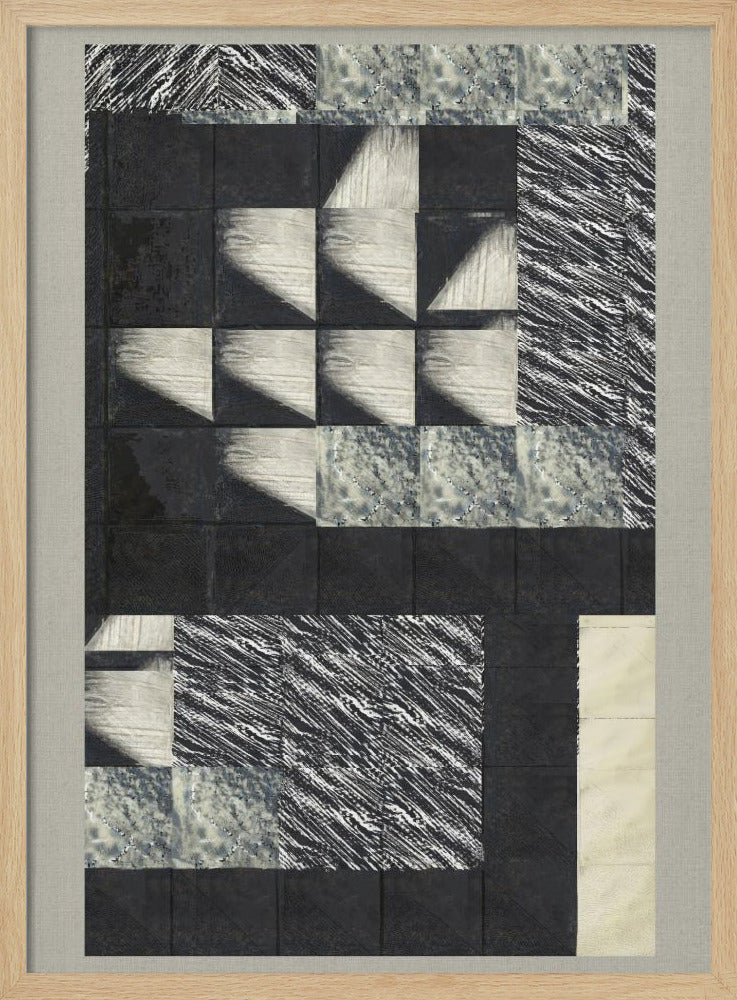 Geometrische patronen en textuurtegels | Poster