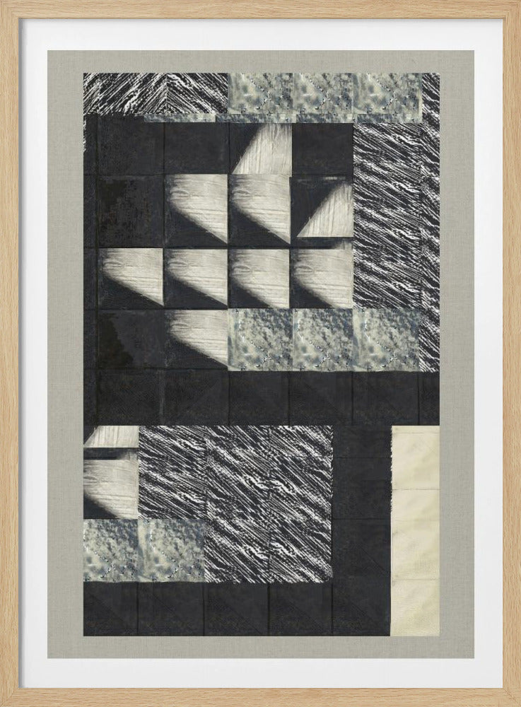 Geometrische patronen en textuurtegels | Poster