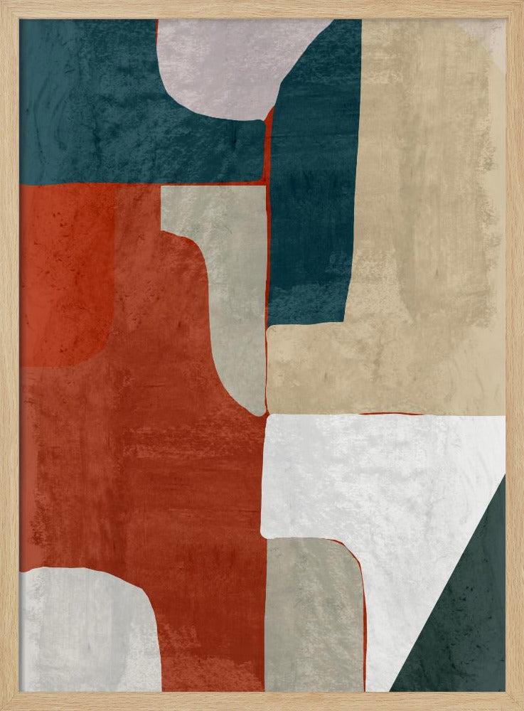 Aarde- en getijdenverbinding | Poster