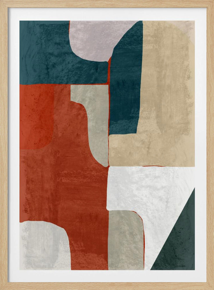 Aarde- en getijdenverbinding | Poster