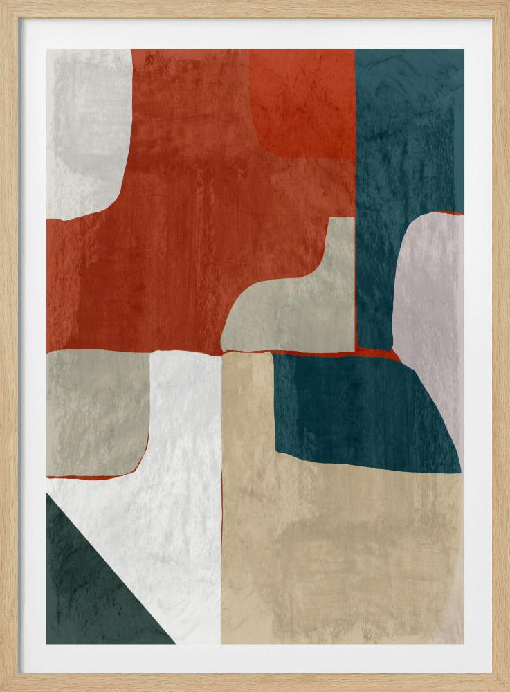 Aarde- en getijdenverbinding | Poster